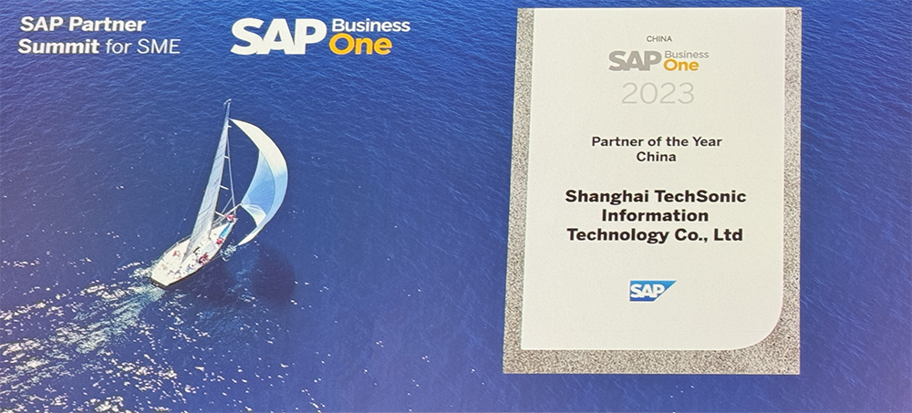 2024 SAP Business One銷(xiāo)售業(yè)績(jī)獎(jiǎng)